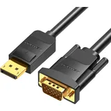 Vention DisplayPort (DP) to VGA Cable 1.5m Black