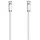 Hama SAT-Anschlusskabel F-Stecker - F-Stecker 10,0 m Weiß