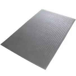 etm Anti-Ermüdungsmatte Softer-Work-Mat Gerippt Grau