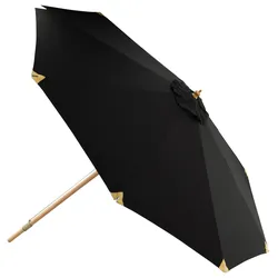 Sonnenschirm Nypo ca. 330 cm Schwarz