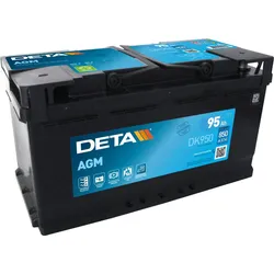 DETA DK950 Start-Stop AGM 12V 95Ah 850A Autobatterie