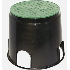 Heitronic 21036 Bodeneinbaudose Schwarz, Grün