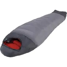 Robens Gully 900 -10°C Mumienschlafsack, 220x80x60cm, Reißverschluss links, hellgrau/dunkelgrau