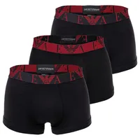 Emporio Armani Herren Trunks, schwarz Baumwolle | Gr.: S