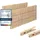 VonBueren Wäscheklammern Holz groß 100er Pack