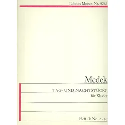 Tag- und Nachtstücke Band 2 (Nr.9-16) für Klavier, Fachbücher
