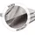 Bett1.de Bodyguard Flanell-Silber/Anthrazit 200 x 220 cm + 2 x 80 x 80 cm