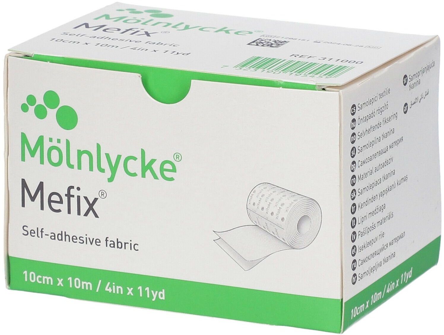 Mefix® Fixiervlies 10 cm x 10 m