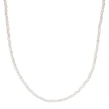 Eastside Perlenkette AV107 goldfarben/weiß Edelstahl