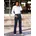Feincord-Hose Regular Blau
