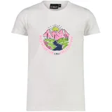 CMP ERROR:#N/A Kinder-t-shirts T-Shirt, Weiß-rosa Fluo, 164 EU