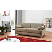 Bali Schlafsofa »Viola«, mit Seitenkissen beige