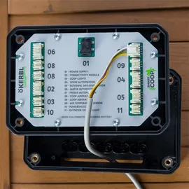Kerbl SmartCoop-Futterdosierer mit Füllstandsensor