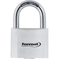 FORMAT Vorhangschloss Aluminium 50mm