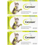 Boehringer Ingelheim Canosan Katze | 3er Pack | 3 x 30 Kautabletten à 600mg | Ergänzungsfuttermittel für Katzen | Kann unterstützend bei Gelenkbeschwerden eingesetzt werden