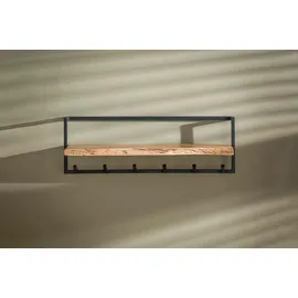 KAWOLA Wandgarderobe Nerea Akazie Schwarz