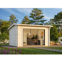 Palmako Ines Slide 3,90 x 3,00 m Naturbelassen