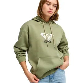 Roxy Surf Stoked Hoodie Brushed Art Grün L