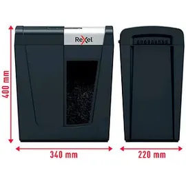 Rexel Secure MC6 Schwarz