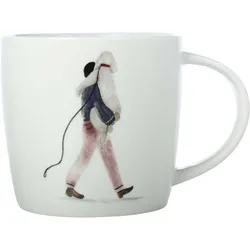 MAXWELL&WILLIAMS BEST FURRY FRIENDS Becher Walking The Dog in Geschenkbox