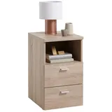 FMD Nachtschrank 652-001E 35 x 61,5 x 40 cm Eiche
