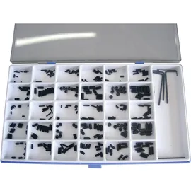 TOOLCRAFT Madenschrauben-Sortiment Stahl 306 Stück