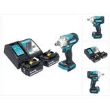 Makita DTW 301 RF Akku Schlagschrauber 18 V 330 Nm 1/2" Brushless + 2x Akku 3,0 Ah + Ladegerät