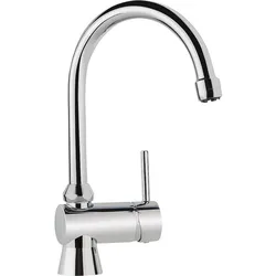 Spültischmischer Kuri Basic (Ausführung: Spültischmischer KWC Kuri Basic ND Schwenkauslauf Ausladung 190 mm chrom)