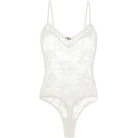 DORINA Stringbody "Origins", Damen, Gr. L, N-Gr, beige (ivory), Spitze, Obermaterial: 85% Polyamid, 15% Elasthan, körpernah, Bodys Stringbody, durchgehende Spitze, ohne Bügel, nicht wattiert