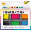 Stempelkissen neon,