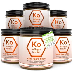 Kollagen Institut® Beauty Kollagen Pulver Vorteilsset 6 x 150 g