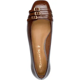 TAMARIS Damen Ballerina Vegan braun 39