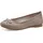 Jana Damen 8-22164-41 Ballerina, Stone, 39 EU