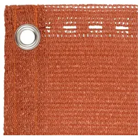 vidaXL Balkonsichtschutz 75 x 500 cm orange HDPE
