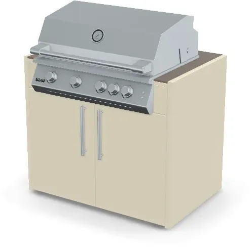 Brabura Fusion 400 RS Modul - Barro / Perle Blanche / Silberner Griff