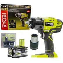 RYOBI ONE+ Akku Schlagschrauber Schrauber R18IW3-0 ohne Akku Set 18V +4,0€ +Koffer +Ladeg