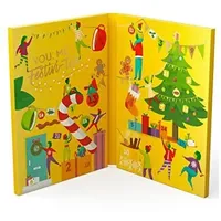 Lipton Tee-Adventskalender für Teeliebhaber 48 Teebeutel  Geschenk Weihnachten