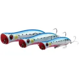 Savage Gear Gravity Popper - Hochleistungs-Salzwasser-Köder für Raubfischangler, ideal für Hecht, Barsch und mehr, Ultra-Weitwurf Design, perfekt für das Salzwasserfischen Imperial Sardine 11 cm