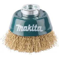 Makita Drahttopfbürste - für Stahl, Hartholz, Farbe, Rost, Schweißkanten