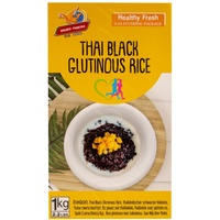 Schwarzer Klebreis, Aromatischer Reis Black Rice Asian-Food