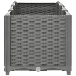 vidaXL Hochbeet 120x40x38 cm Polypropylen