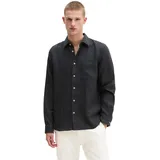 Marc O'Polo Regular Fit Freizeithemd Schwarz XL