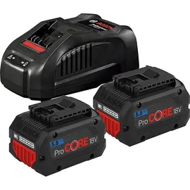 Bosch Professional Starterset ProCore 18 V Li-Ion 2 x 5,5 Ah 1600A0214C
