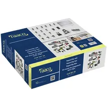 RAACO 120982 Lochplatten-Set Clip Set 38 (B x H x T) 1040 x 880 x 11 mm 1 Set