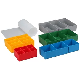 Allit Schrank Kunststoff 450 x 500 x 63 mm rot/gelb/blau/grün/grau