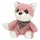 DEPESCHE Snukis Kuscheltier Fuchs 18 cm Rosa/Weiß