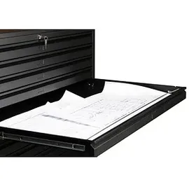 Gürkan Planschrank 113 x 105 x 83 cm schwarz