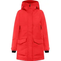 Didriksons Thelma Damen Parka 10, Größe:40, Farbe:pomme red