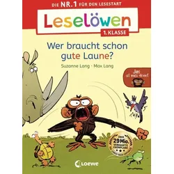 LOEWE VERLAG 978-3-7432-1371-5 Leselöwen 1. Klasse - Jim ist mies drauf - Wer braucht schon gute Laune?