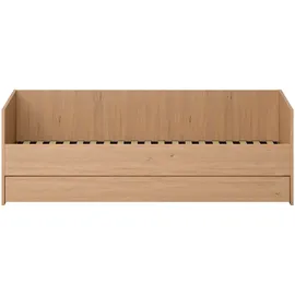 Vox Bett VOX "SIMPLE, hydraulischer Bettkasten, optional Zusatzbett/ Schublade", braun (eiche), B:95,3cm H:68,1cm L:205,6cm, Betten, Bett, mehrere Farben, langlebig und stabil, Made in EU
